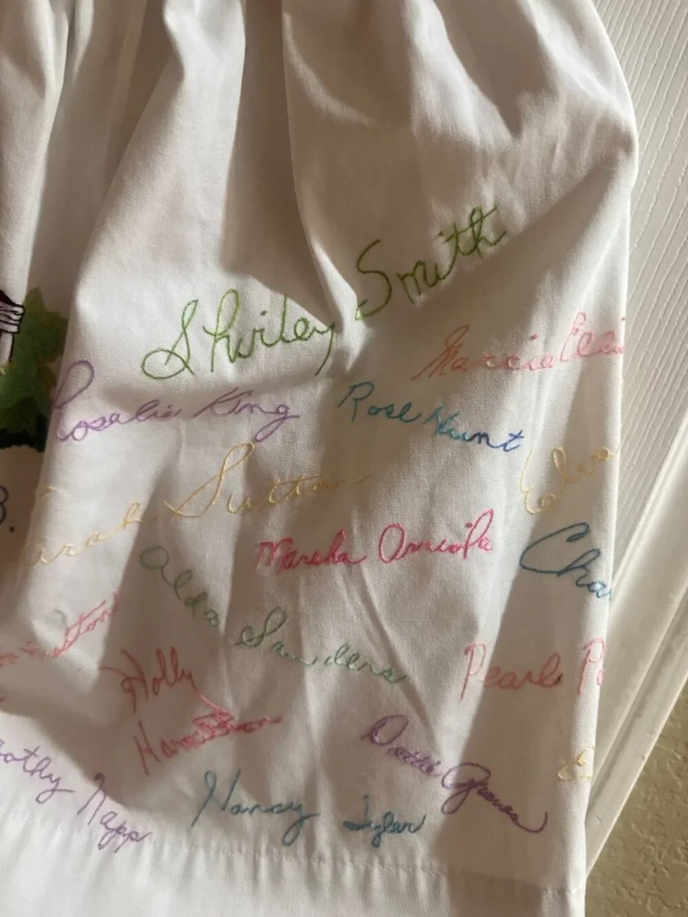 RARE-Barksdale A.F.B. Louisiana Handmade Embroidered Apron With Barksdale A.F.B.